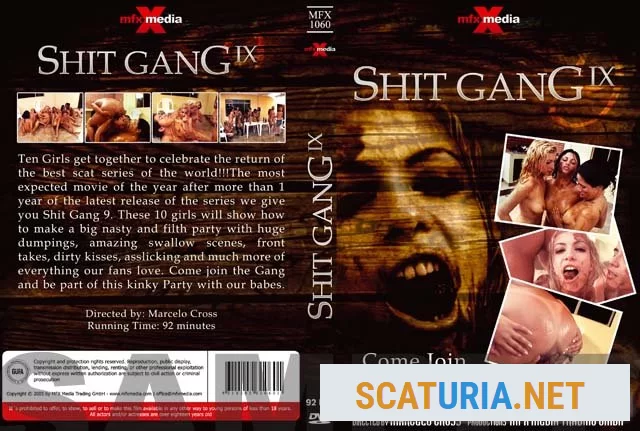 Diana, Bel, Perla, Cristina, Victoria, Raquel, Milly, Ravana, Iris, Darla - MFX-1060 Shit Gang 9 (DVDRip / 356 MB)  2024