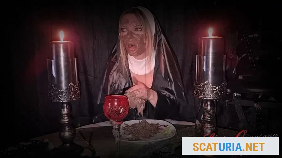 The holy food and scat dinner - The medieval shit puking scat slave 1 - Holy nun extreme shit and puke play (FullHD 1080p / 4.83 GB) 16 April 2024