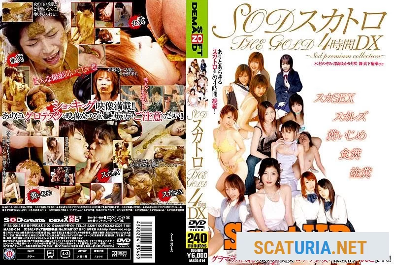 Nozomi Kimura - THE GOLD DX scatology SOD for 4 hours (DVDRip / 3.94 GB)  2024