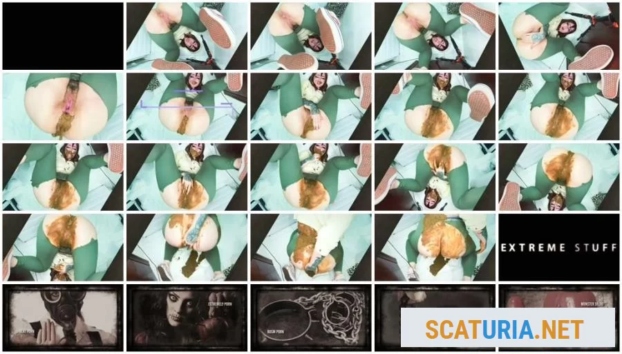SweetBettyParlour - Shitty squirt crazy toilet girl (FullHD 1080p / 349 MB) - ScatUria