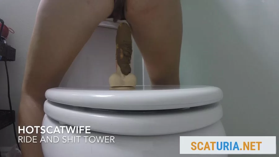 HotScatWife - RIDE and SHIT TOWER (FullHD 1080p / 1.22 GB)  2024