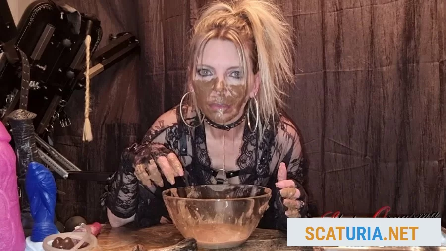 SlutOrgasma - Scat swallowing and puke show (FullHD 1080p / 1.72 GB)  2024