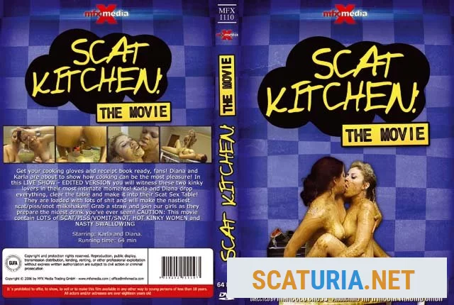 Diana, Karla - Scat Kitchen (DVDRip / 699 MB)  2024