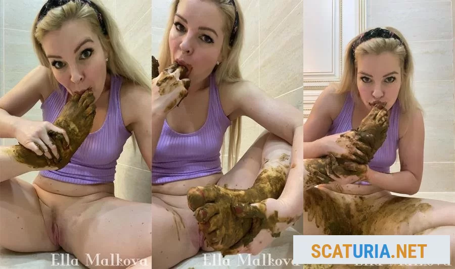 Scat Ella - Shitty Toe feet Sucking (UltraHD 2K / 819 MB)  2024