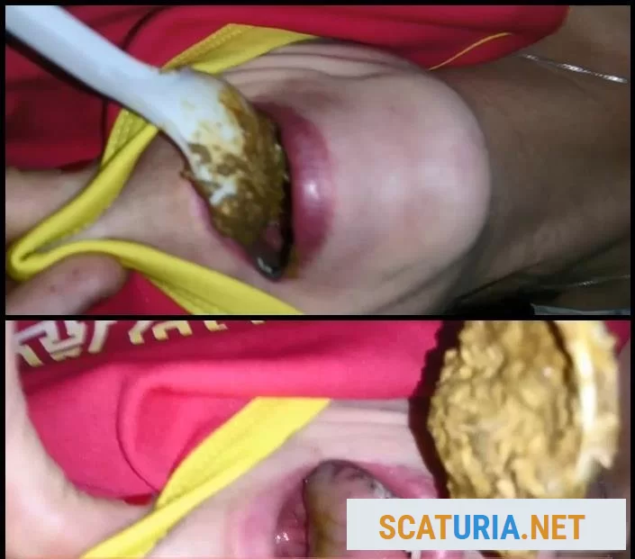 REAL SCAT SWALLOW GIRL - Incredible Scat Amateur Feeding A Lot Of SHIT (FullHD 1080p / 910 MB)  2024