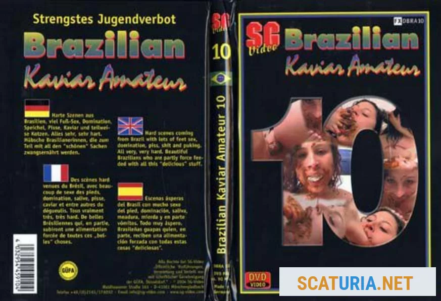 Scat Girls - Brazilian Kaviar Amateur 10 (DVDRip / 671 MB)  2024