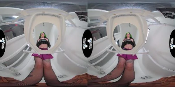 KittyCamTime - Goth Girl Kittycamtime Waters Her Toilet Goblin (2700p / 1.53 GB)  2024