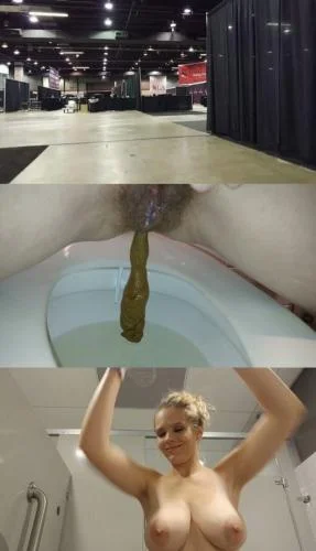 Public Porn Convention Pee and Surprise Poop (FullHD 1080p / 1.12 GB) 14 October 2024