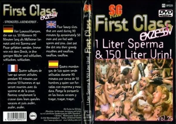 First Class #25 - 1 Liter Sperma & 150 Liter Urin (DVDRip / 902.4 MB)  2024