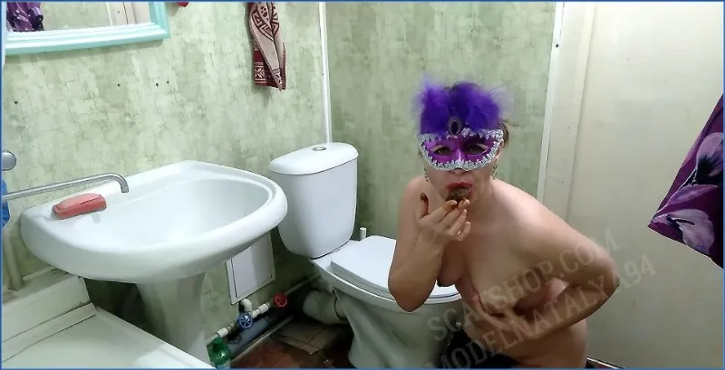 in It Was Hard To Swallow Shit Today - Scat-Shop, Russia - scat porn video at Scaturia.net