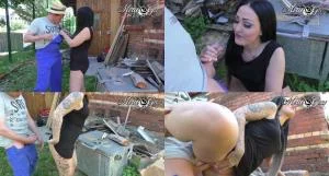 Mira-Grey - Public Brutal Ins Maul gespritzt - Spontan jetzt (Full HD / 173.53 MB)  2024