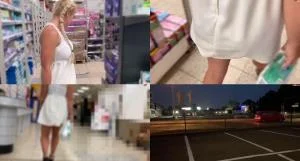 Devil Sophie - Public im Kaufladen - Windelpiss und Anprobe - Wischmob Einfuehrung extrem pervers (FullHD 1080p / 232.04 MB)  2024