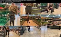 Devil Sophie - Public im Einkaufsladen - Gurke und Moehren eingefuehrt upsi ich lass es (FullHD 1080p / 151.01 MB) - ScatUria