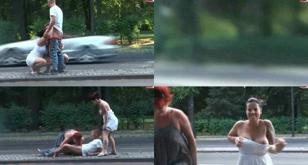 dirty-danni - Mitten auf der Hauptstrasse einen User abgeblasen (Full HD / 25.24 MB)  2025