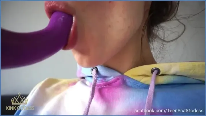 Goddess Kink aka TeenScatGodess in Dildo Games (Scatbook) - scat porn video at Scaturia.net