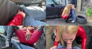 Devil Sophie - Latex-Fotzen-Mudda-Milf auf Linienstrasse Public zerfickt und Augenbesamung (FullHD 1080p / 358.76 MB)  2025