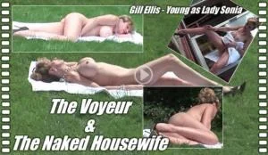 Lady Sonia - The voyeur and the naked housewife (HD / 610.1 MB)  2025
