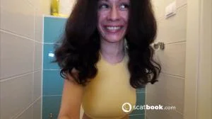 Morning poo porcion, licking finger after my butt, licking toilet (UltraHD 4K / 644 MB) 16 April 2025