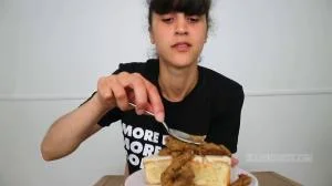 VEGAN LEMON CAKE (HD 720p / Defecation, Pissing)