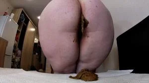 Chubby Bonya Fart And Shit (FullHD 1080p / Big Tits)