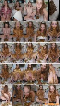 PrincessBabyLuna - Dirty Dildo & Smearing Scat Porn (UltraHD 2K / 3.88 GB) - ScatUria