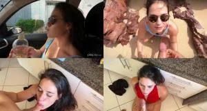 Toilet for a day with april bigass (Full HD / Oral, Masturbation)