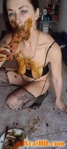 LiliXXXFetish - Kinky Supper, Dirty Anal, Smearing amd Enemas (UltraHD 2K / Dildo, Eating)