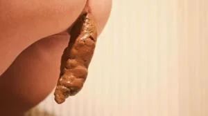 Standing Toilet Shit (HD 720p / Pooping, Big Pile)