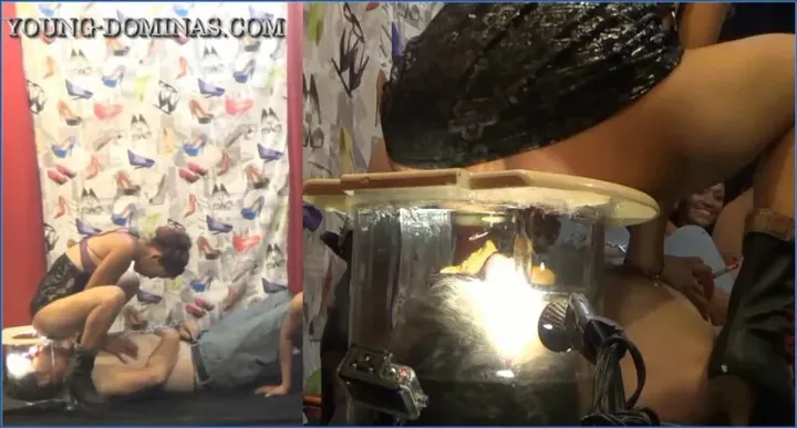 Adison in Poop Funnel enforced Consumption Part 1 - Bizarre Fetish - scat porn video at Scaturia.net