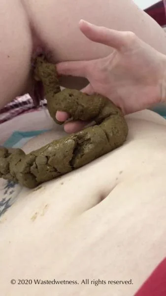 Wastedwetness - Lesbian Scat – Huge Shit On Me (FullHD 1080p / Dirty Anal, Toilet)