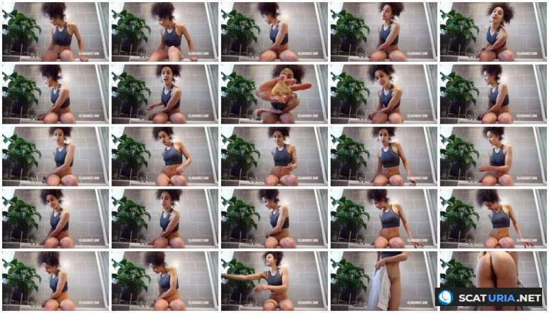 EXPRESS ASS WASH (HD 720p / Solo, Defecation)