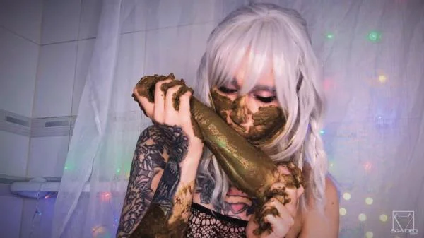 Mega Shit And Erotic Mastrubation By Scat Star (FullHD 1080p / Doldo, Dirty Anal)