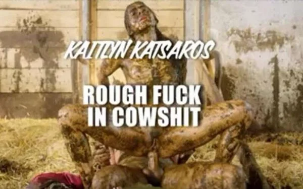 Rough Fuck In Cowshit (HD 720p / Farm, Girl in Pig Shit)