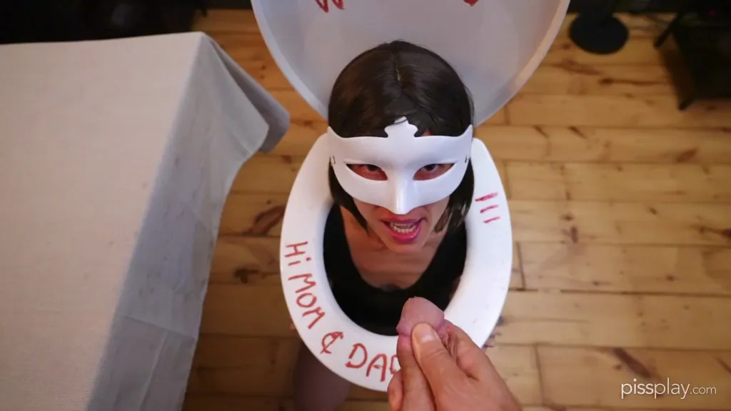 Bruce's Humiliating Toilet for a Day: Pissing, Drinking, and Oral - related scat video at Scaturia