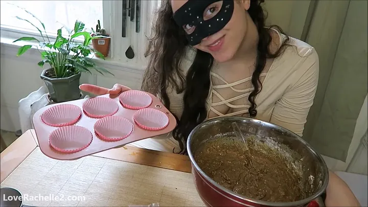 Love Rachelle Whips Up Dirty Banana Butt Muffins in Scat Kaviar - scat porn video at Scaturia.net